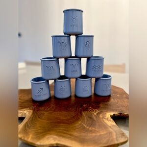 Set of 10 limited edition Zodiac pots - La Fermiere - fall 2024 release
